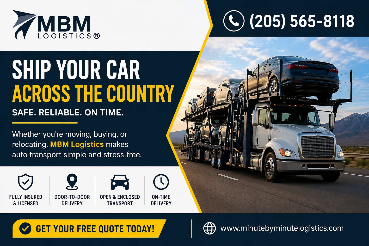 Top Car Shipping Company to Ship a Car Across the Country