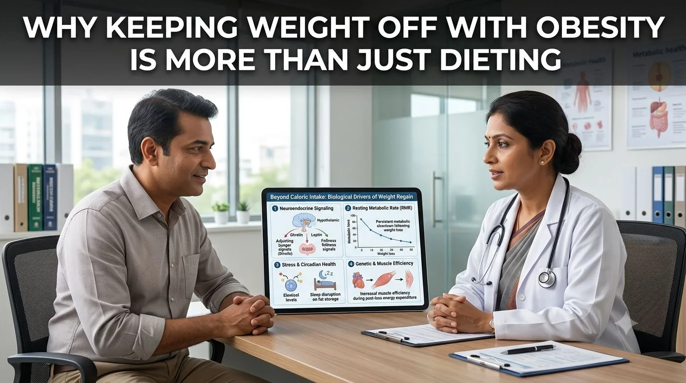 Why Keeping Weight Off With Obesity Is More Than Just Dieting