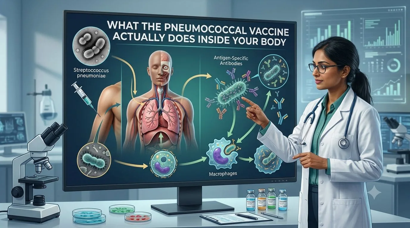 What the Pneumococcal Vaccine Actually Does Inside Your Body
