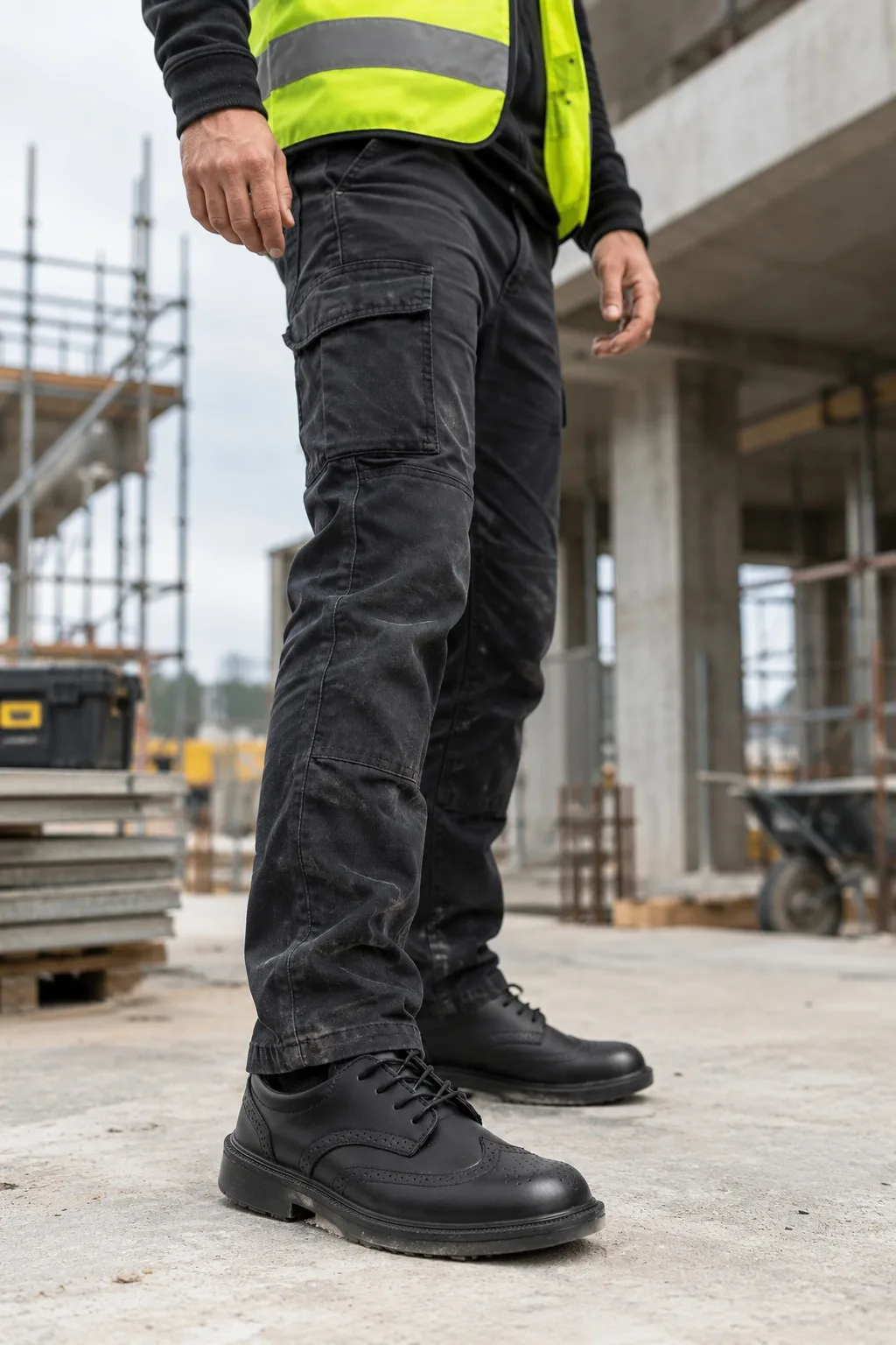 Brogue Steel Toe Cap Shoes: Combining Classic Style with Practical Workplace Protection