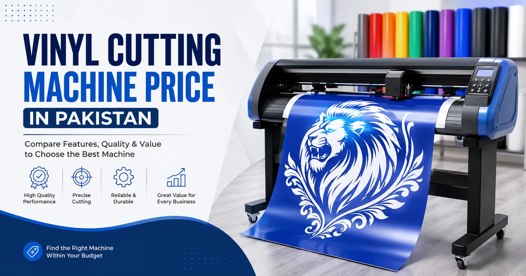 How to Choose a Vinyl and Plotter Cutting Machine in Pakistan