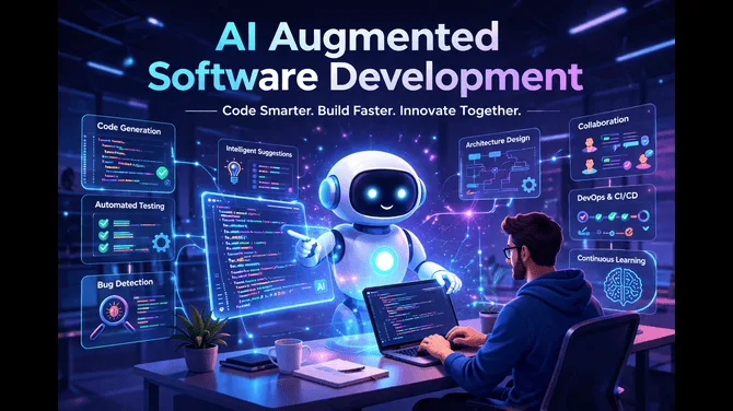 AI Augmented Software Development: AI-Driven Coding, Automated Testing, Risk Prediction, Team Collaboration, Productivity, and Market Outlook