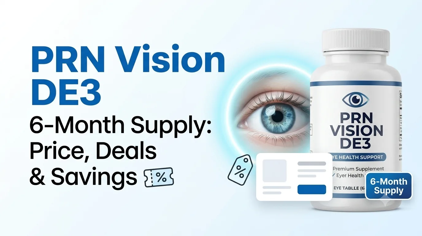 PRN Vision DE3 6-Month Supply: Price, Deals & Savings