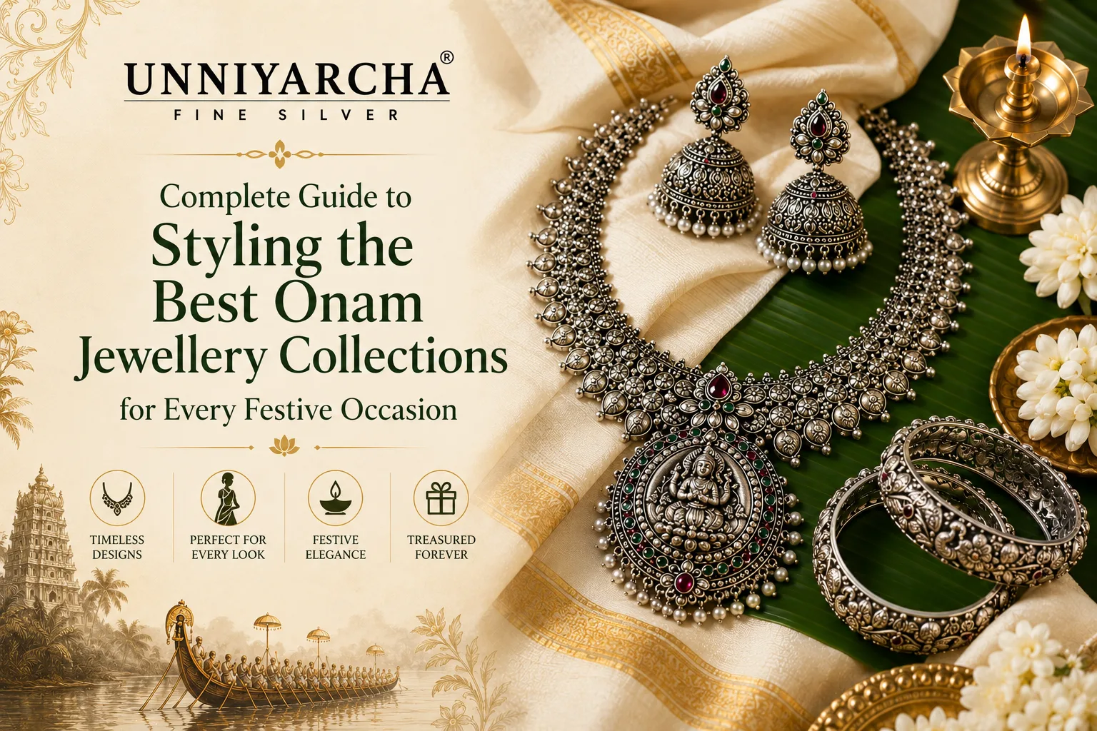 Complete Guide to Styling the Best Onam Jewellery Collections for Every Festive Occasion