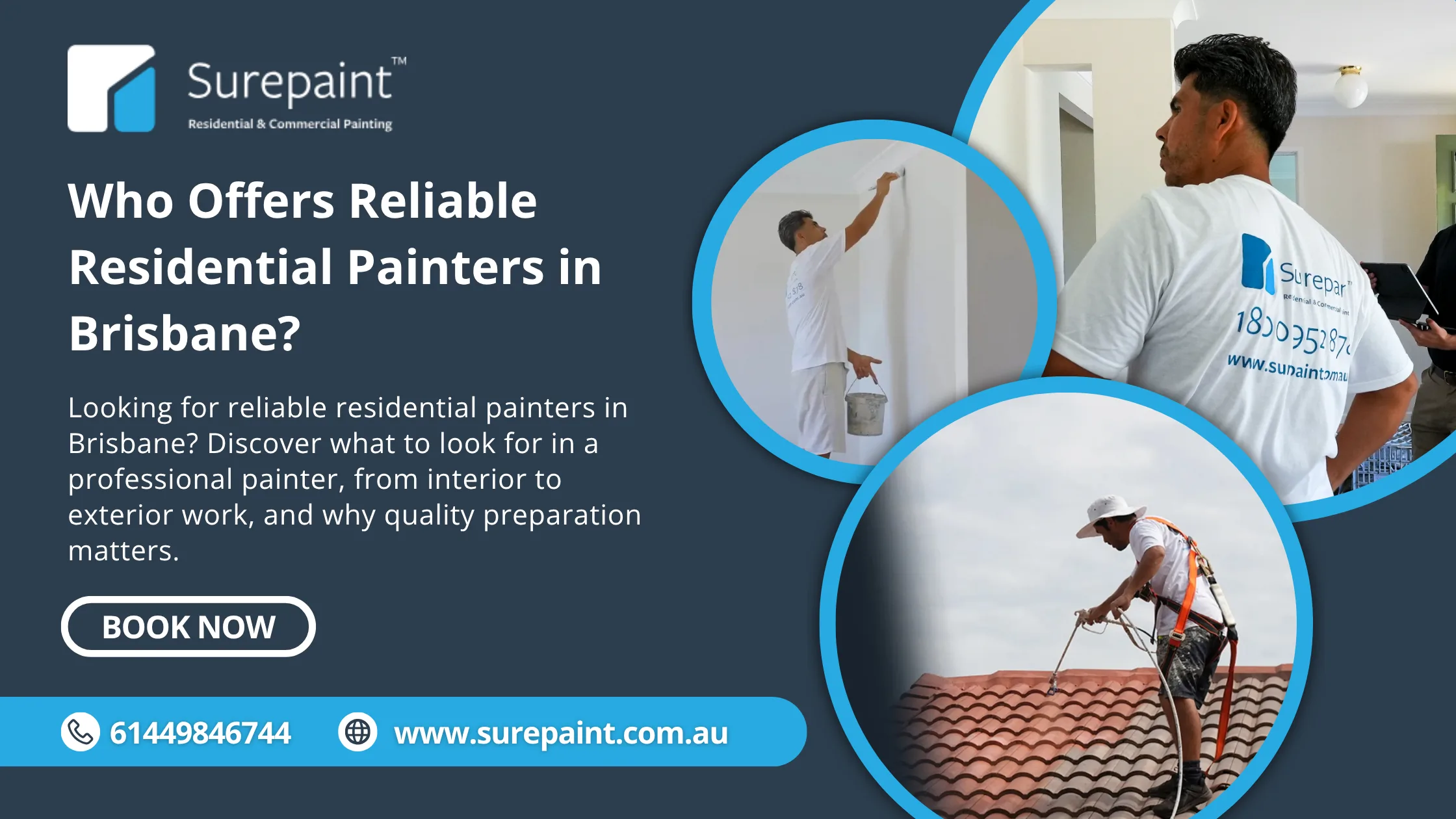 Who Offers Reliable Residential Painters in Brisbane?