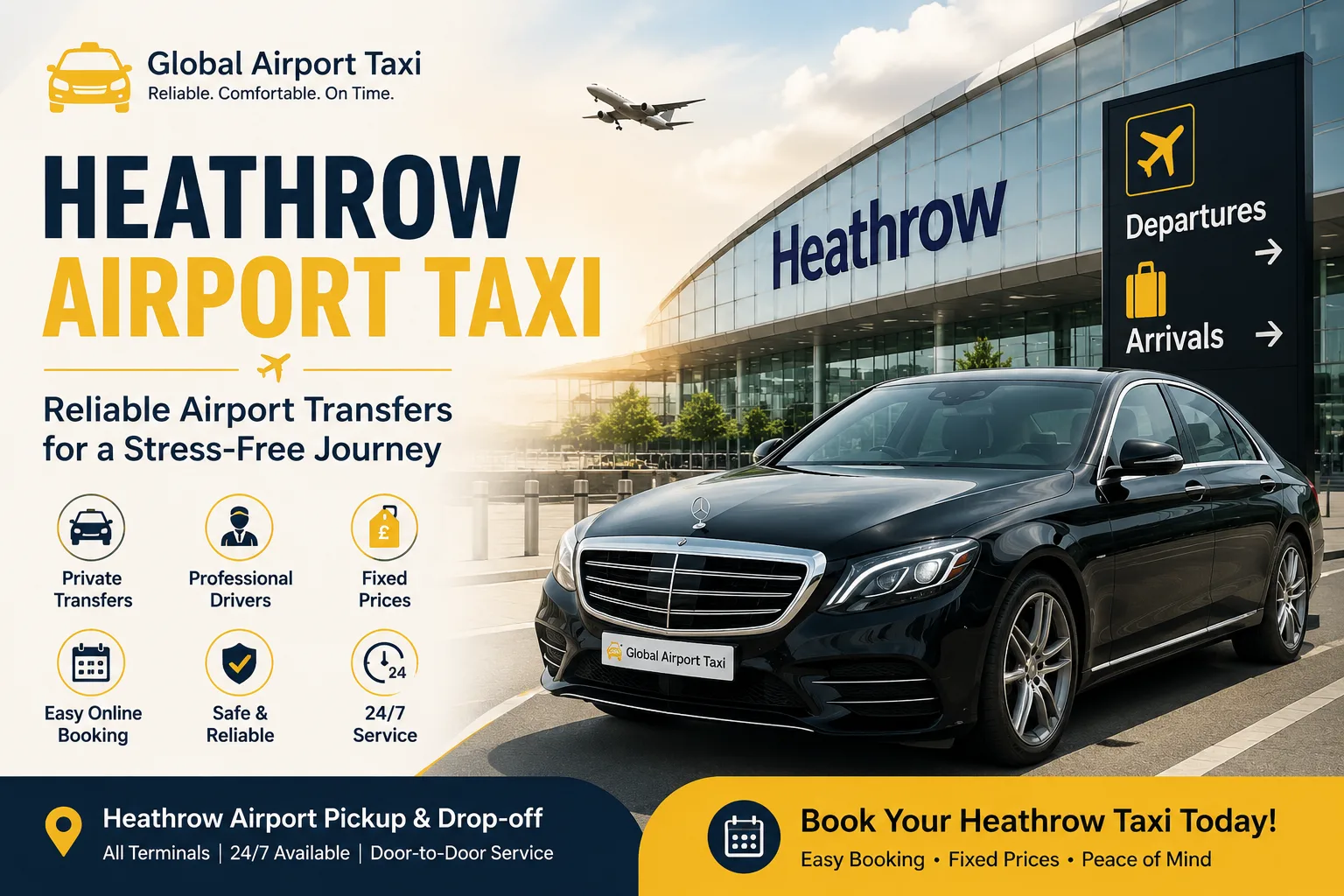 Reliable Heathrow Airport Taxi Service for Easy Transfers