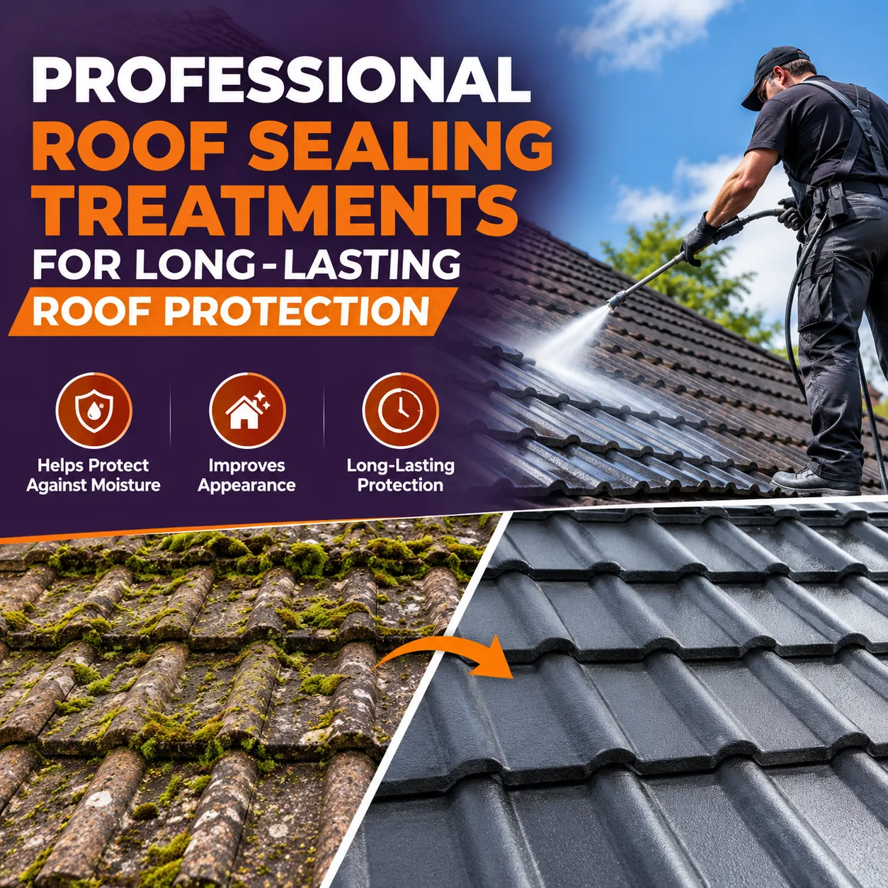 Enhance Your Roof's Durability with Professional Roof Sealing Services