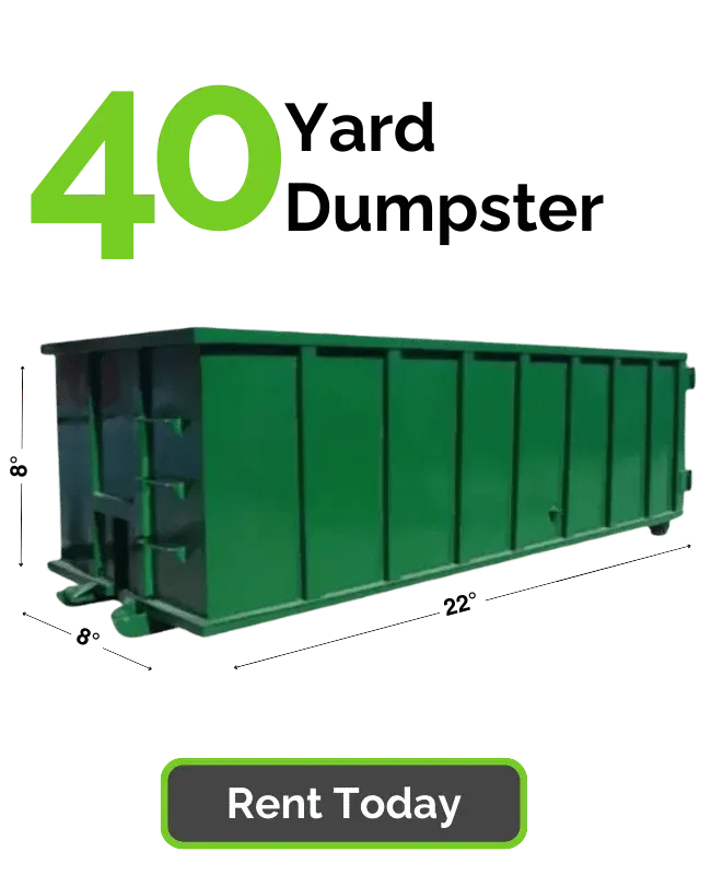 40-Yard Dumpster Rental in New Jersey for Major Waste Removal Projects