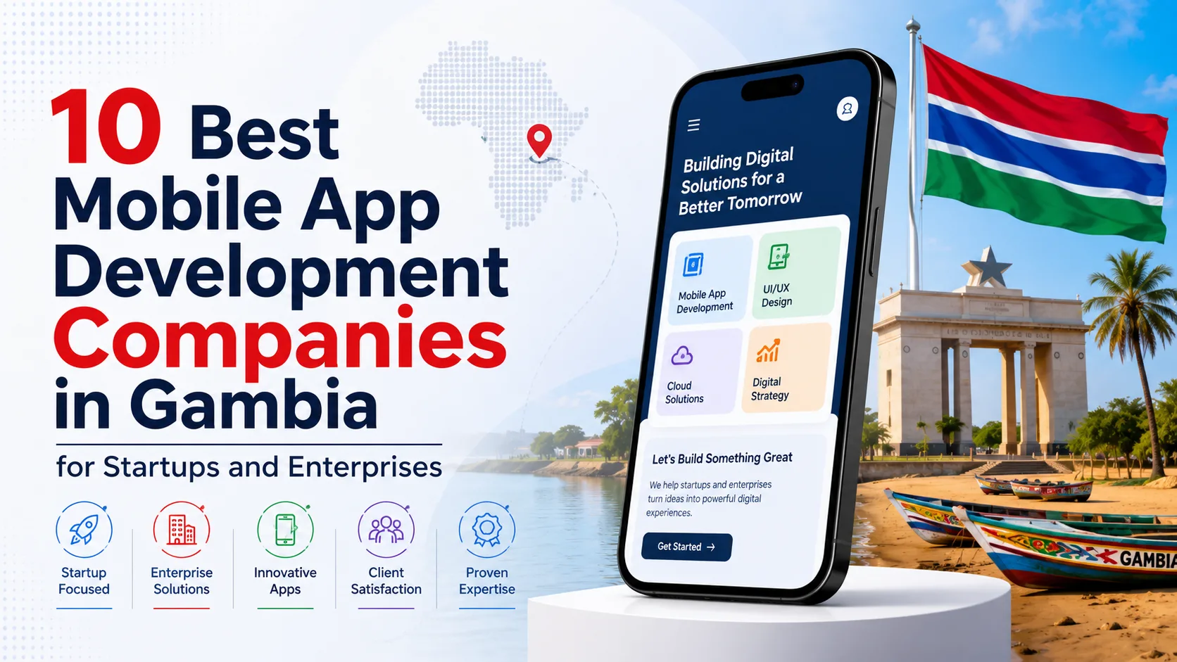 10 Best Mobile App Development Companies in Gambia for Startups and Enterprises