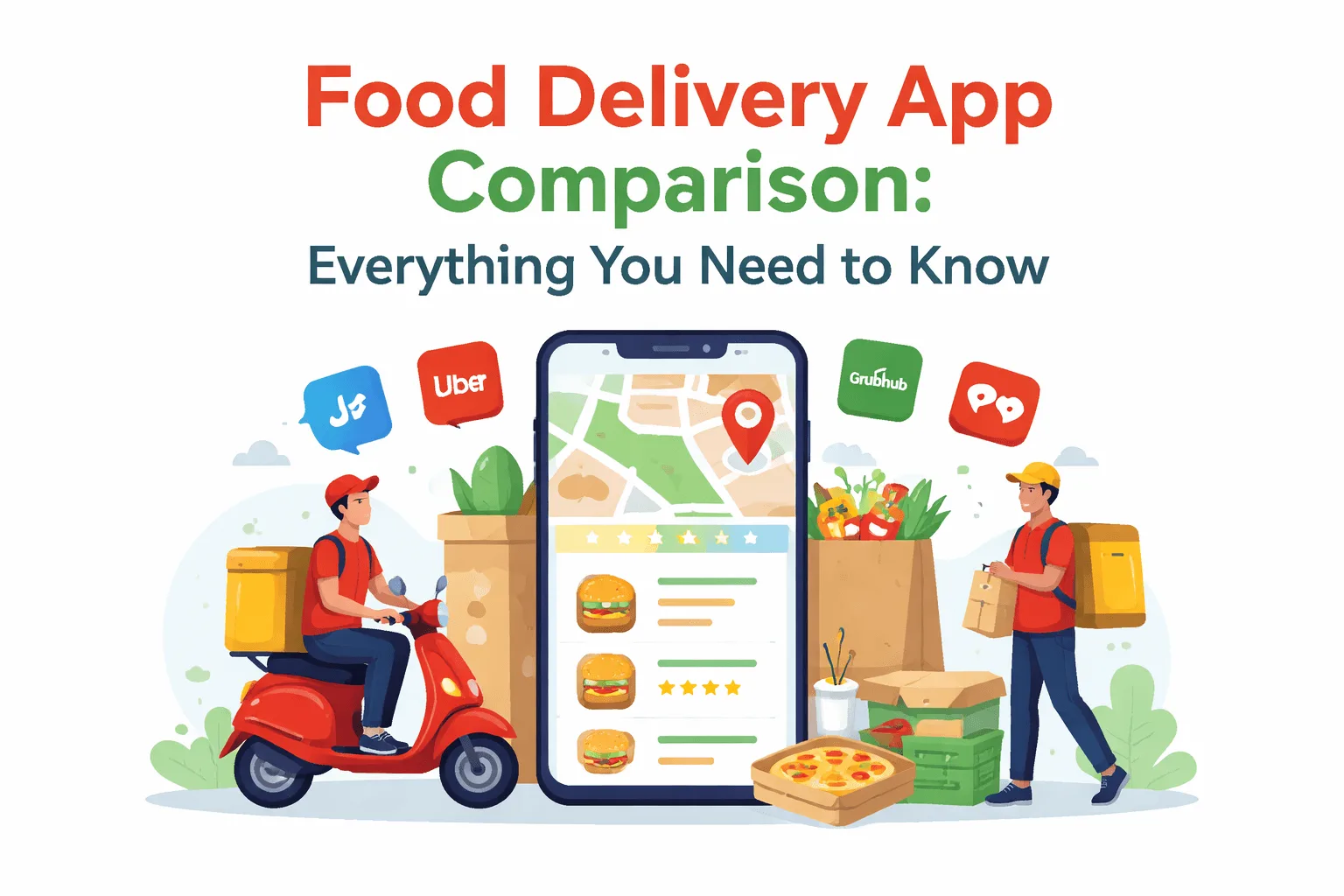 Food Delivery App Comparison: Everything You Need to Know