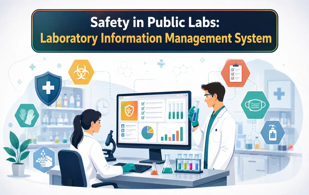 Safety in Public Labs: Laboratory Information Management System