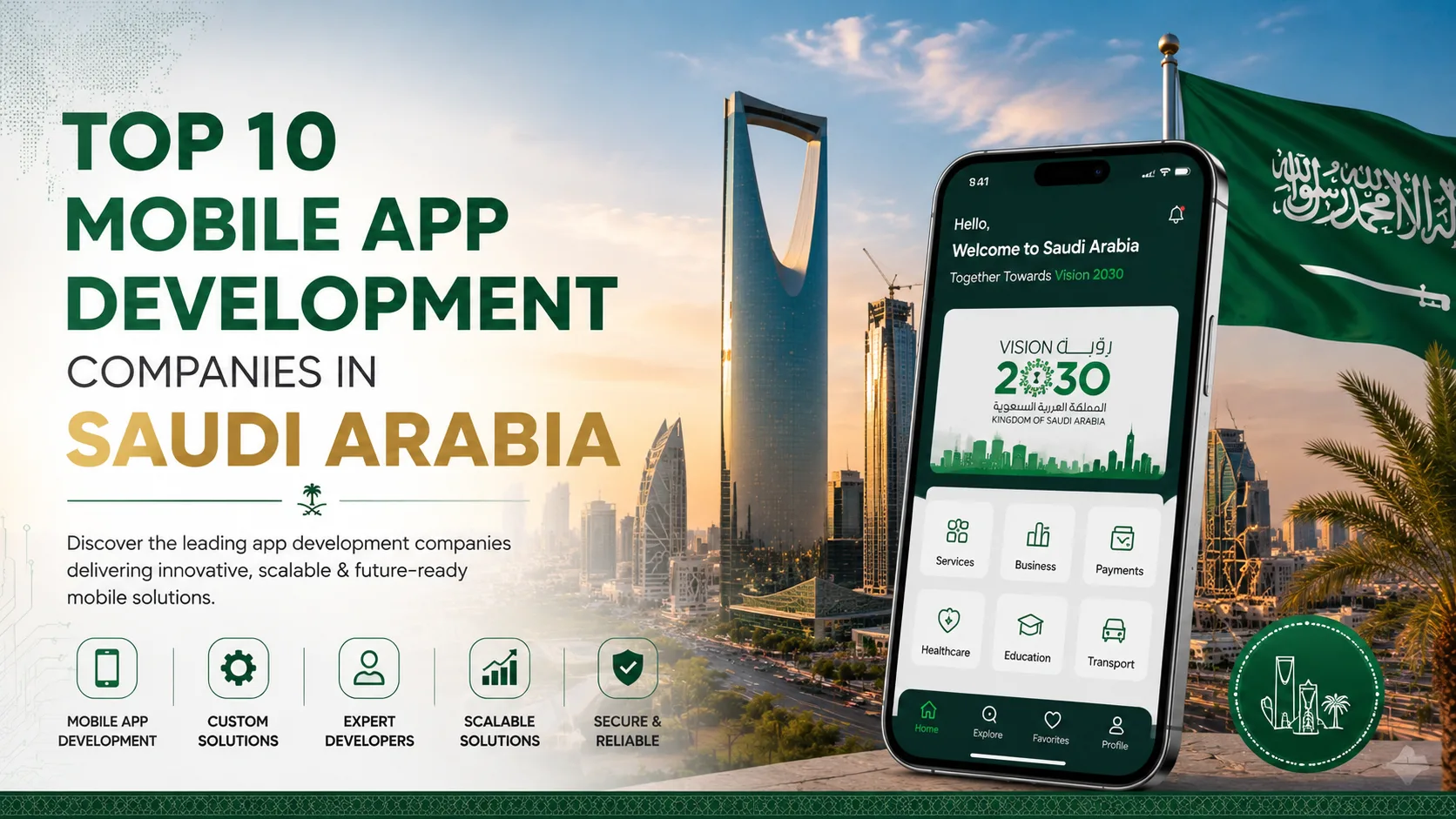 Top 10 Mobile App Development Companies in Saudi Arabia - 2026 List