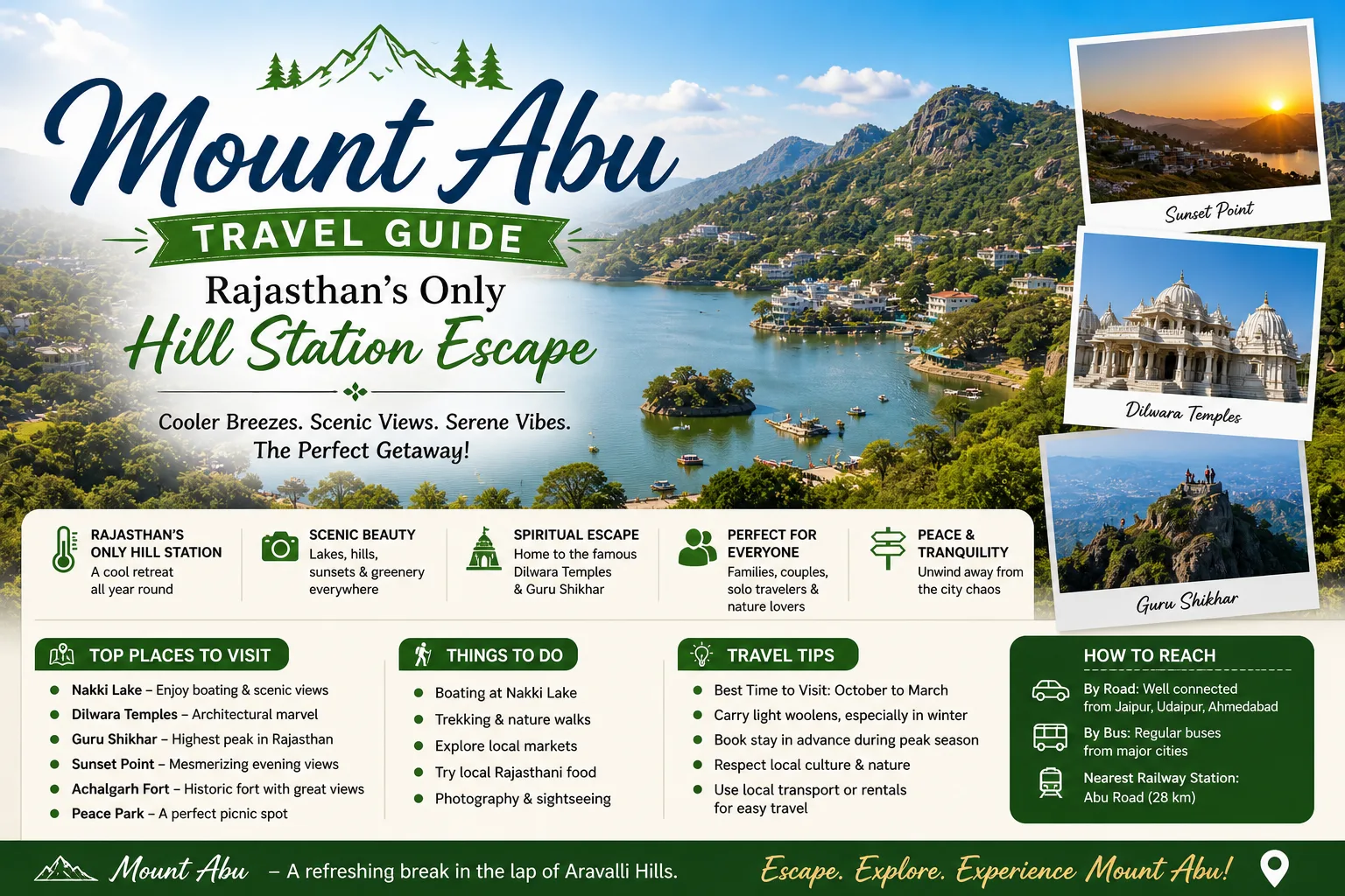 Mount Abu Travel Guide: Rajasthan’s Only Hill Station Escape
