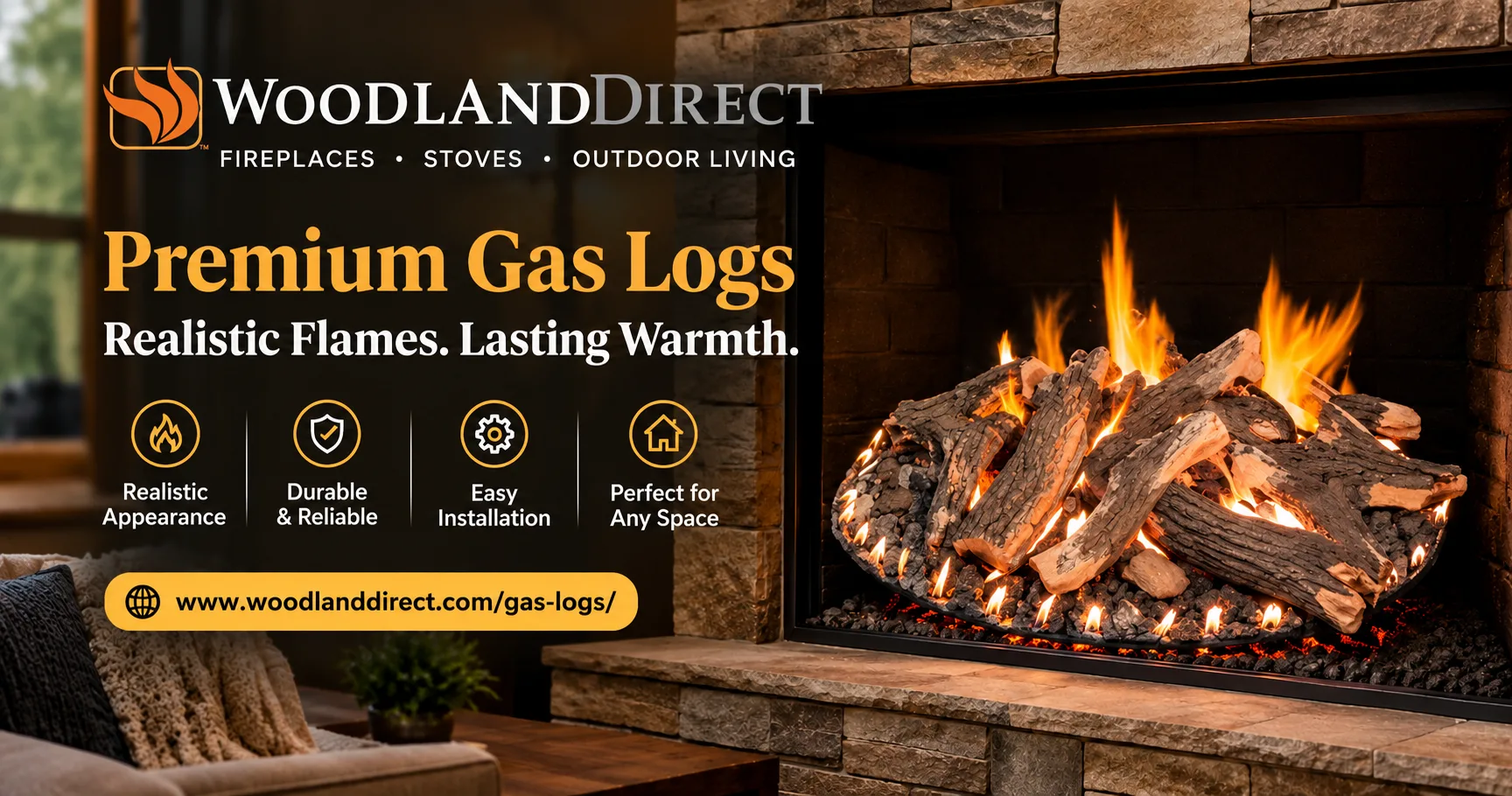 What Is the Difference Between Vented and Ventless Gas Logs?