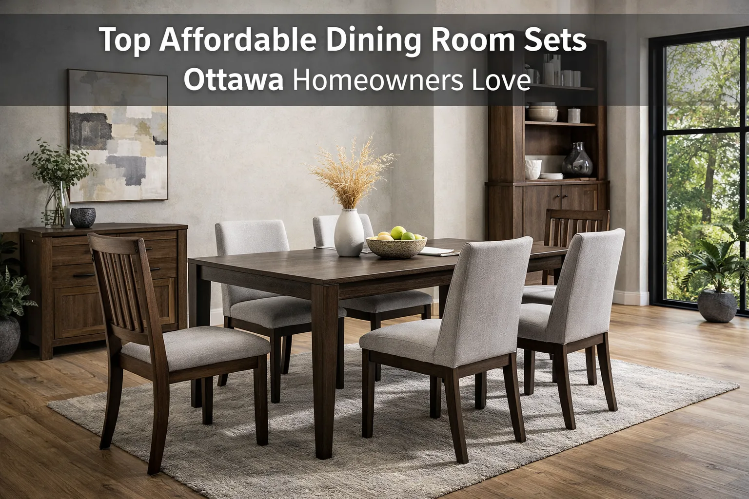 Top Affordable Dining Room Sets Ottawa Homeowners Love