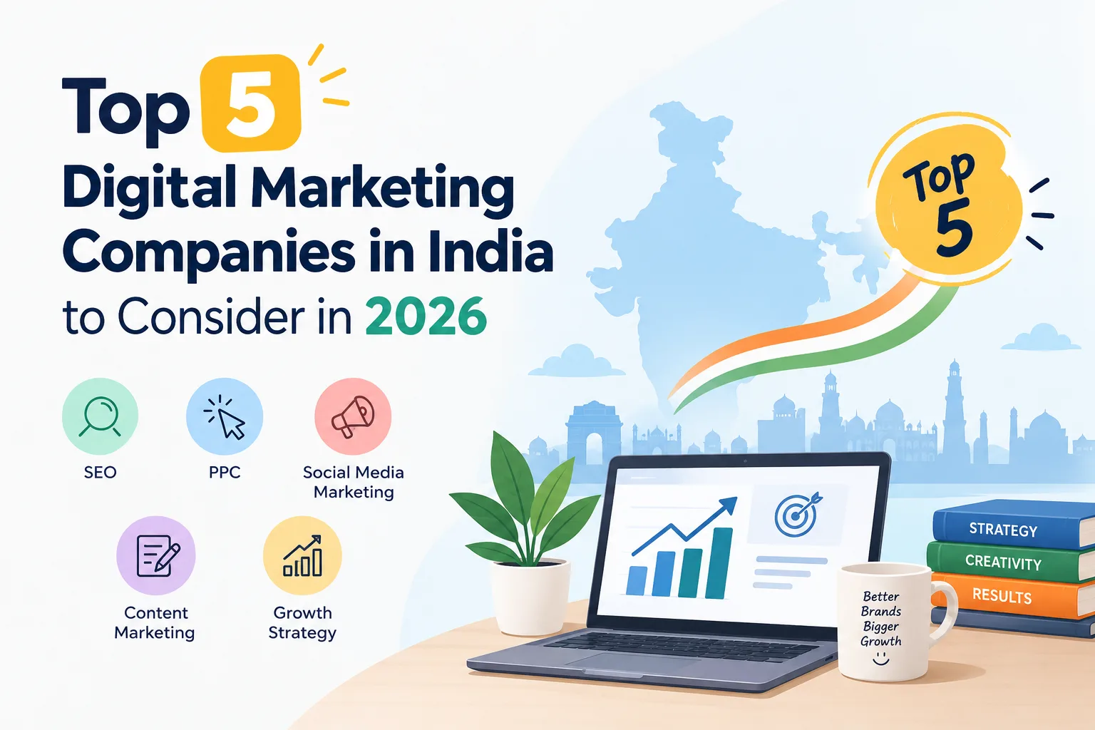 Top 5 Digital Marketing Companies in India to Consider in 2026