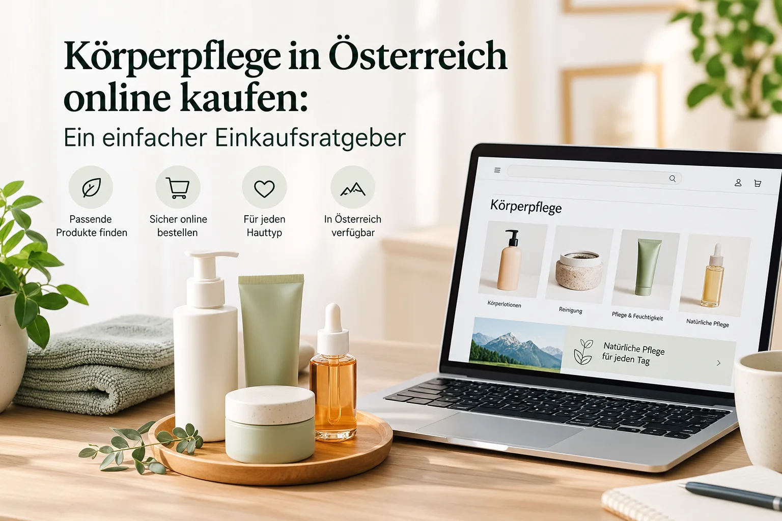 Körperpflege in Österreich online kaufen: Ein einfacher Einkaufsratgeber
