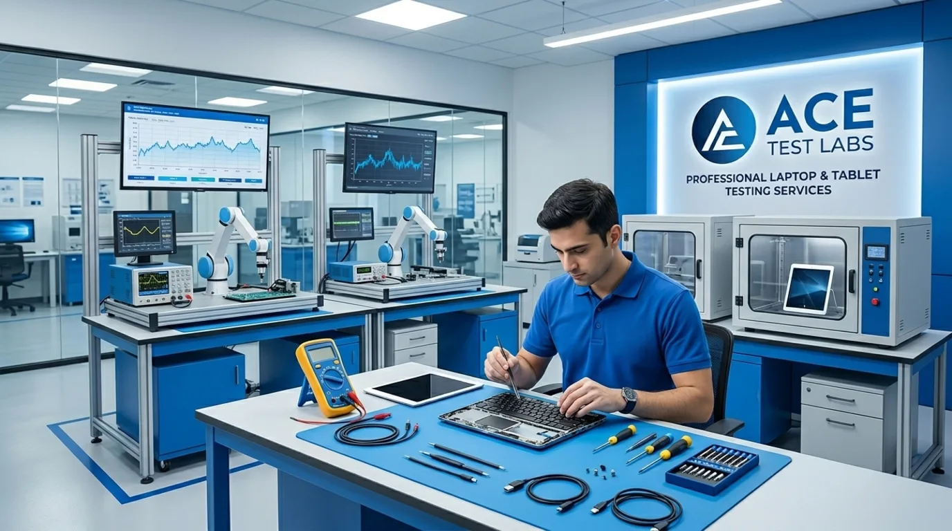 Professional Laptop & Tablet Testing Services for Compliance