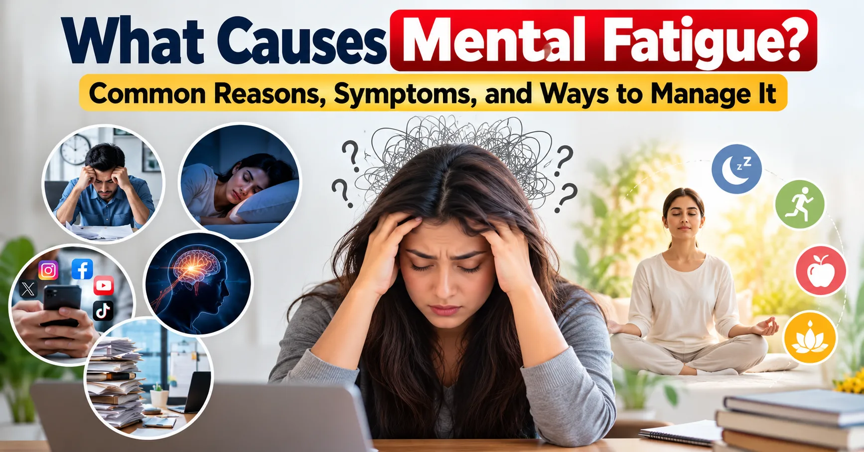 What Causes Mental Fatigue? Common Reasons, Symptoms, and Ways to Manage It