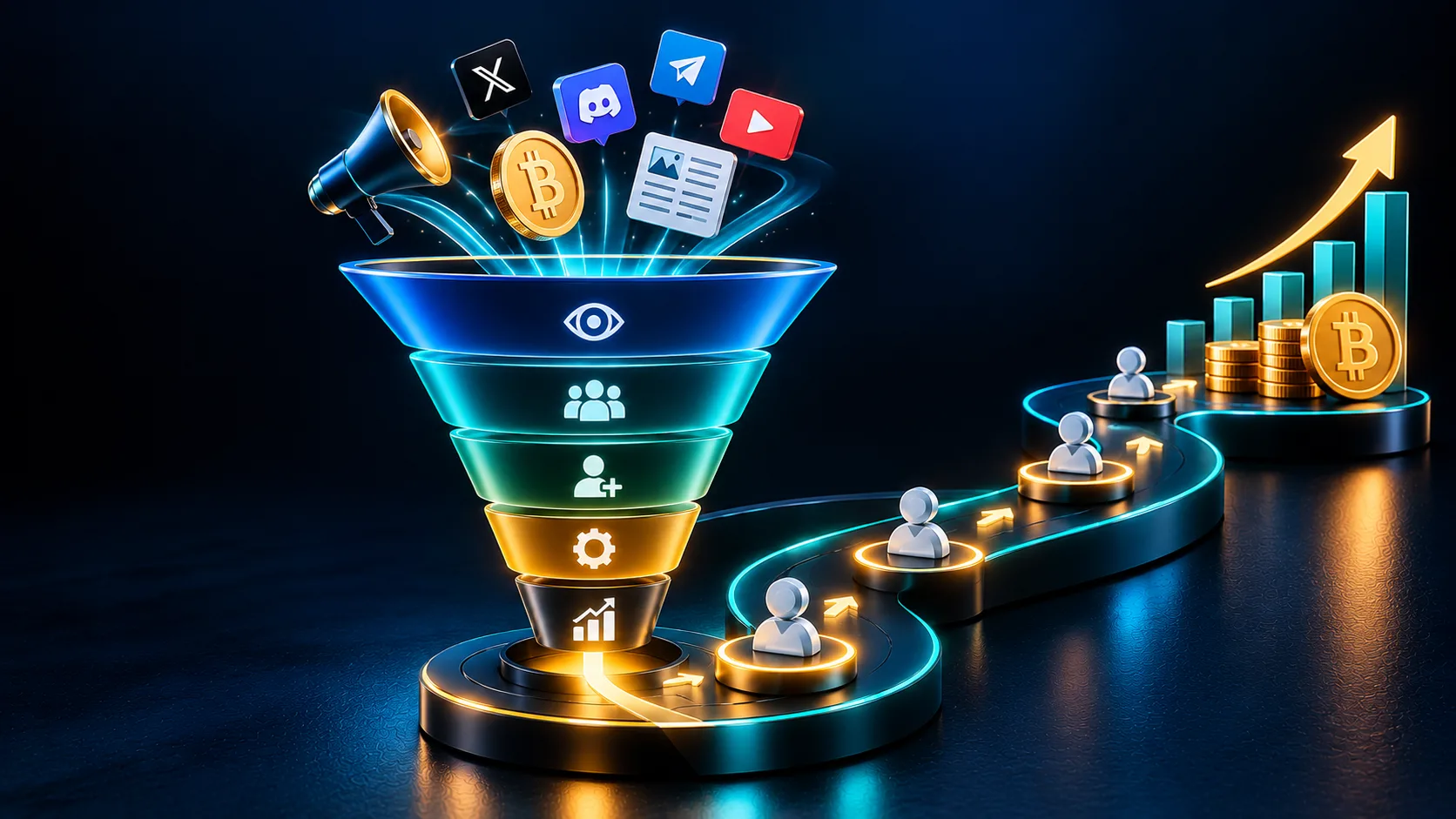 Creating a Full-Funnel Crypto Marketing Strategy for Long-Term Growth