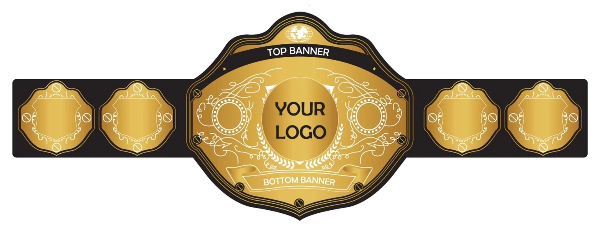 Personalized Wrestling Championship Belt Design: Create a Unique Title