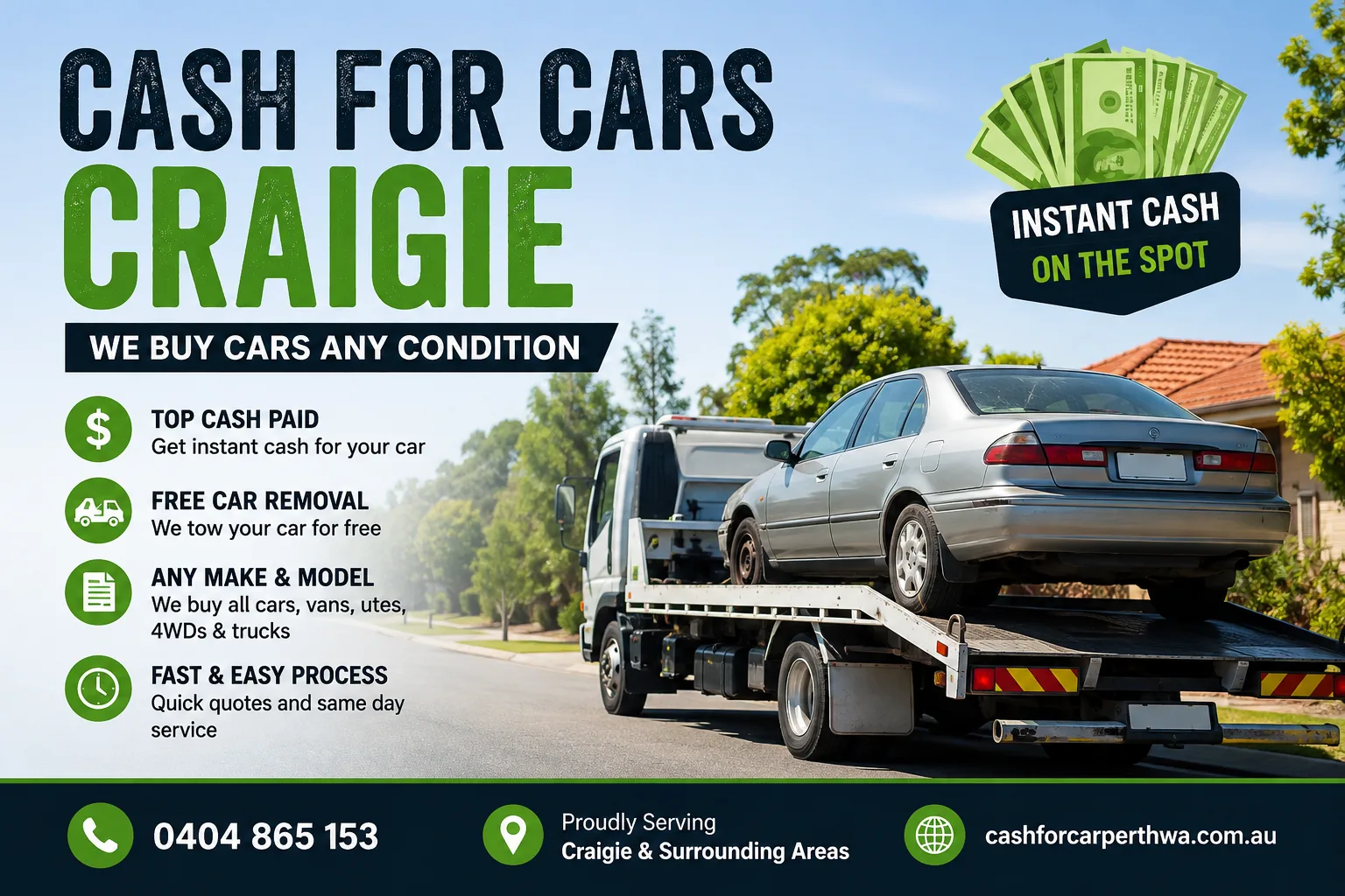 Cash For Cars Craigie: A Simple Way to Sell Unwanted, Damaged, or Old Vehicles