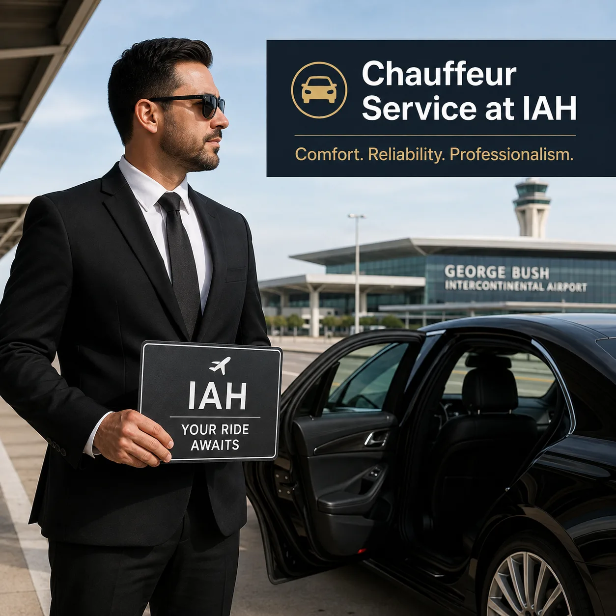 Chauffeur Service from IAH Airport: Comfortable and Reliable Airport Transfers