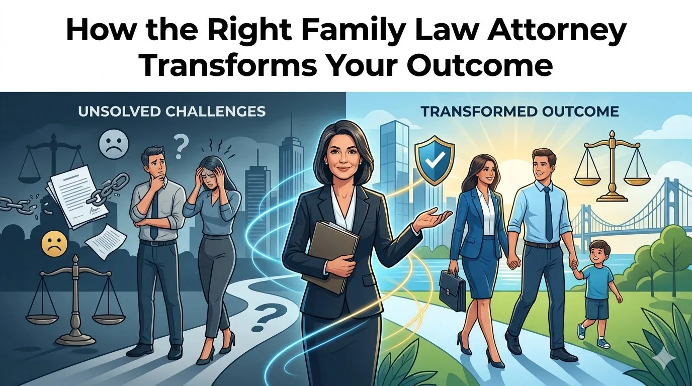 How the Right Family Law Attorney Transforms Your Outcome