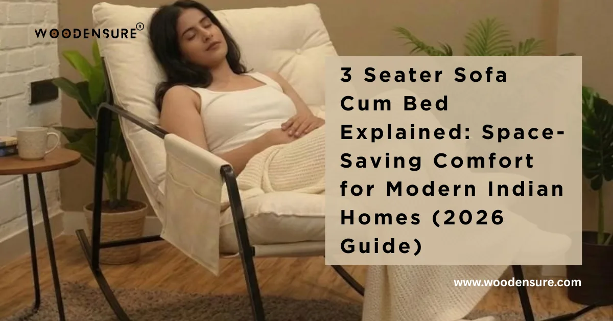 3 Seater Sofa Cum Bed Explained: Space-Saving Comfort for Modern Indian Homes (2026 Guide)