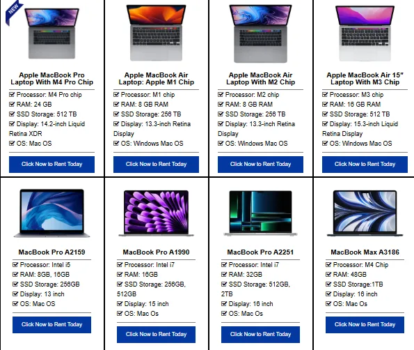 Where Can I Get MacBook Pro Rent at the Best Price?