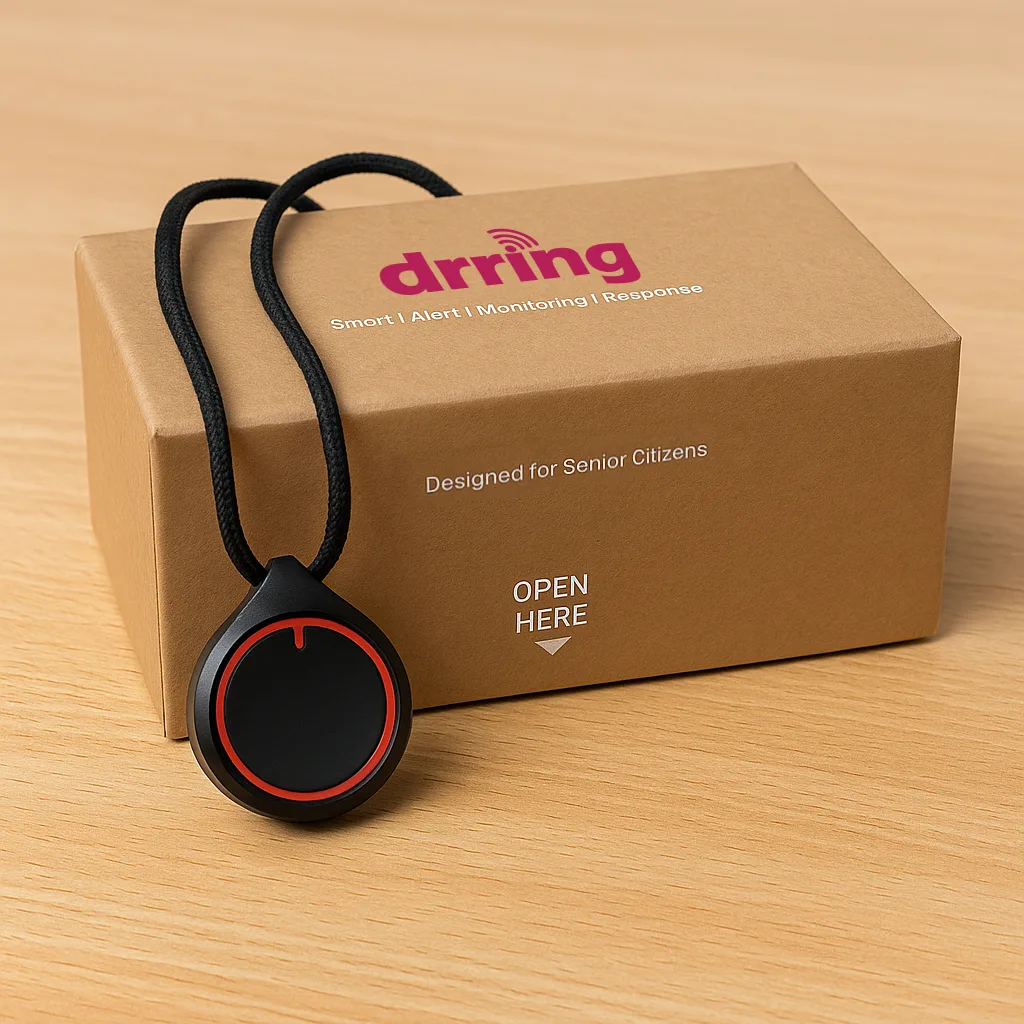 Medical Alert Button with Fall Detection Devices: Smart Elder Care Assistance for Peace of Mind