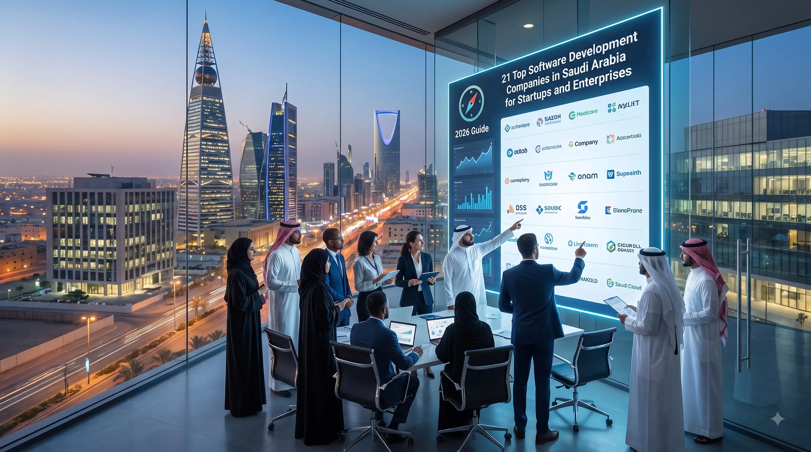 21 Top Software Development Companies in Saudi Arabia for Startups and Enterprises