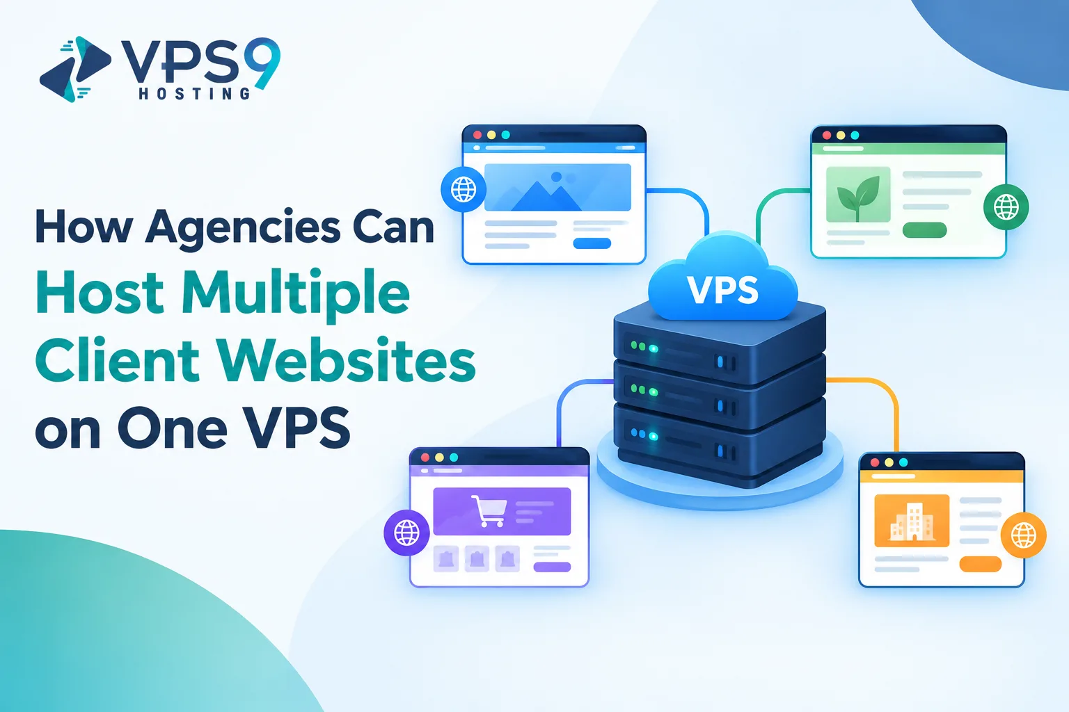 How Agencies Can Host Multiple Client Websites on One VPS