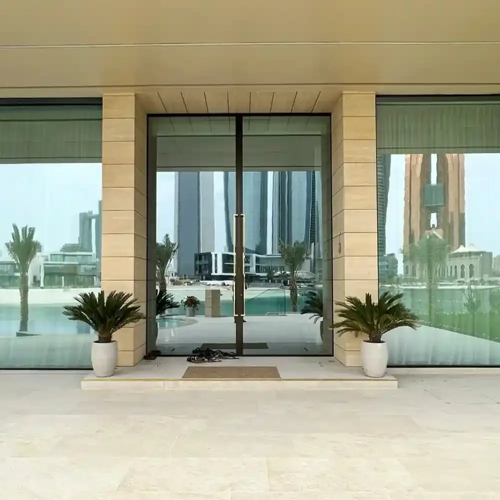 Modern Villa Entrance Concepts Featuring Pivot Doors Dubai