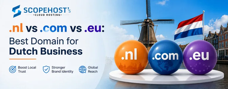 .nl vs .com vs .eu: Best Domain for Dutch Business
