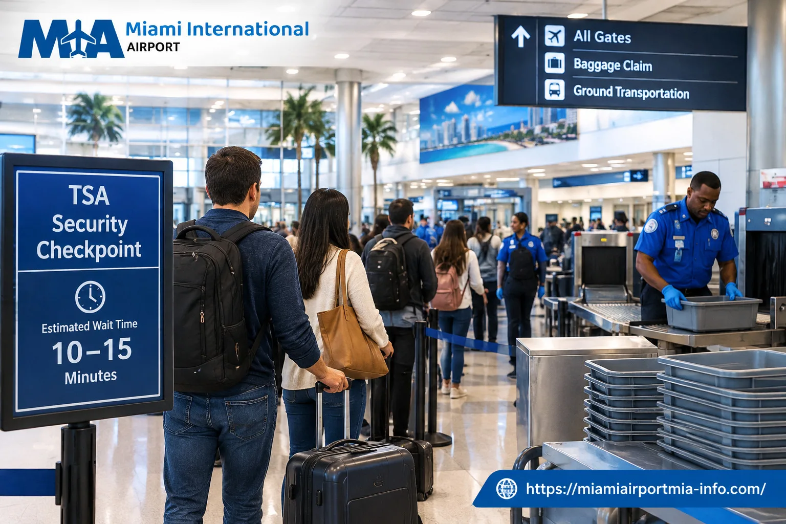 Miami Airport TSA Wait Times: How Can Travelers Plan Around Security Delays?