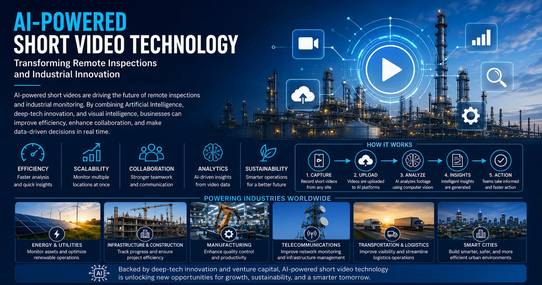 AI-Powered Short Video Technology Is Transforming Industrial Monitoring and Remote Operations