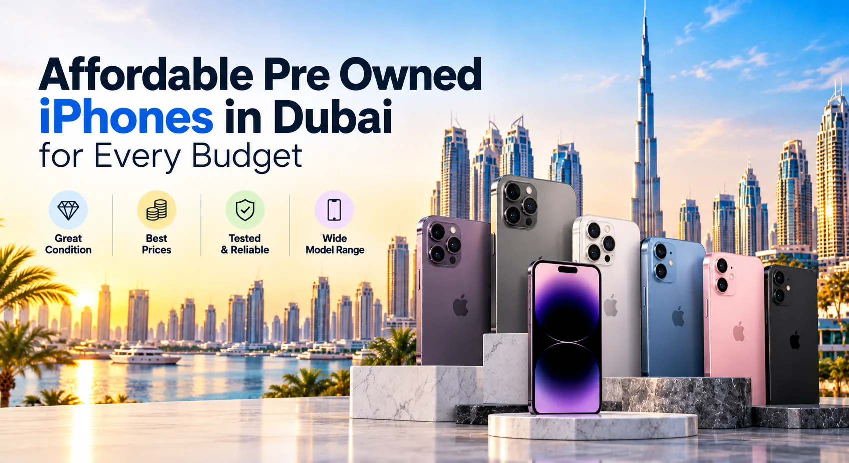 Affordable Pre Owned iPhones in Dubai for Every Budget