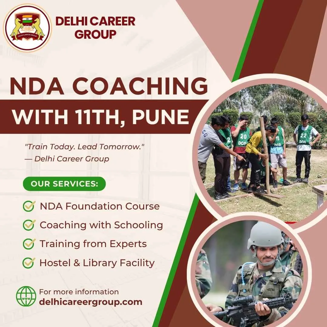 Planning to Join NDA After Class 10? Best NDA Coaching with 11th in Pune