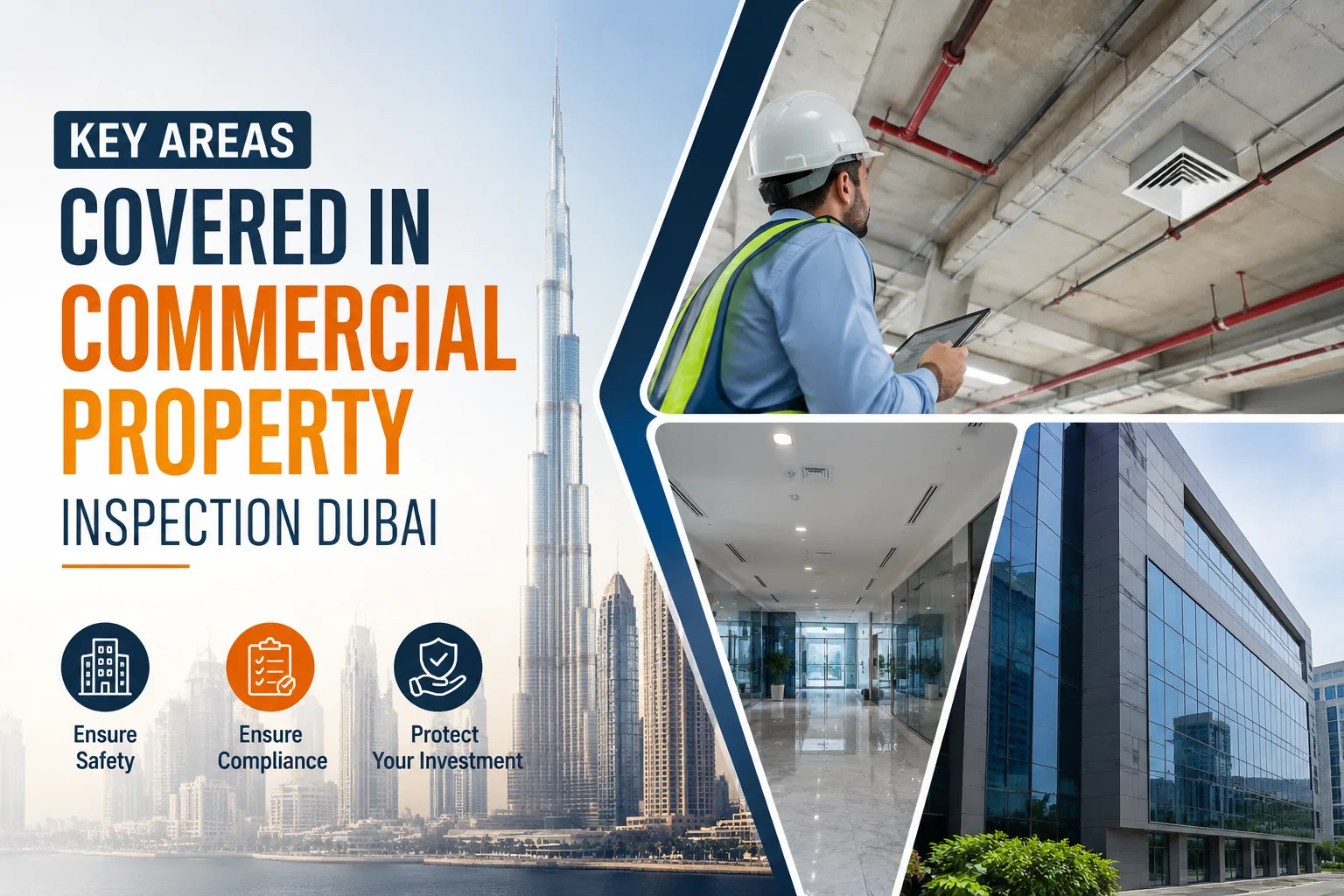 Key Areas Covered in Commercial Property Inspection Dubai