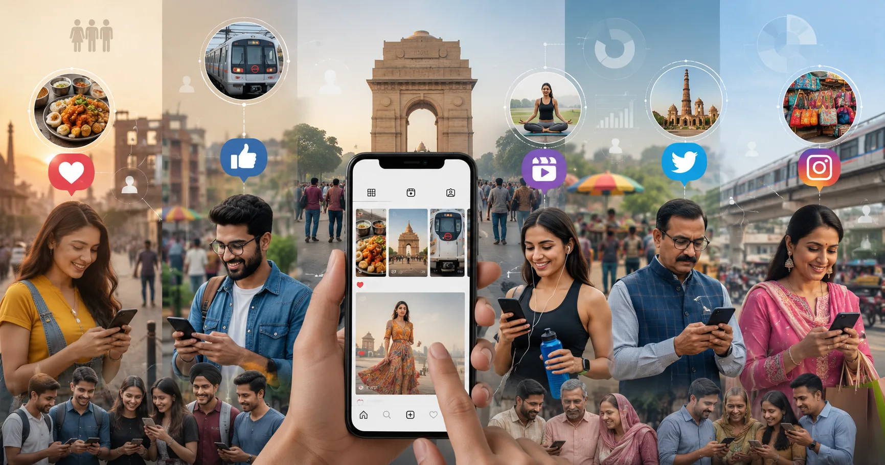 What Makes Social Media Content Work for Different Audiences in Delhi?