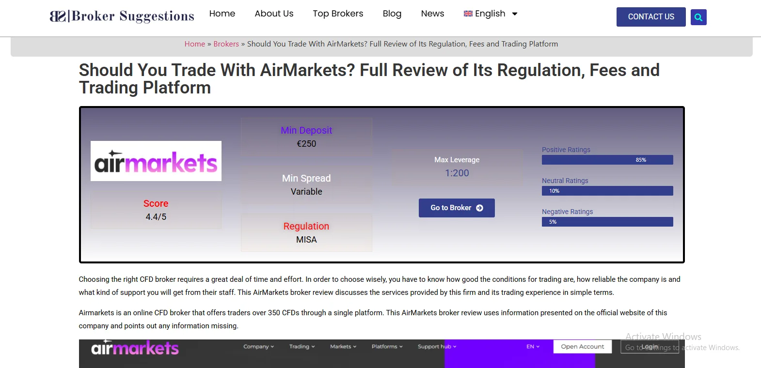 AirMarkets Review: What Traders Should Know Before Joining
