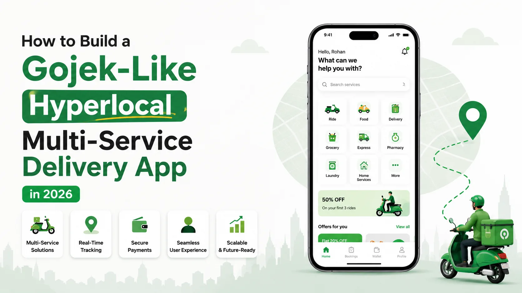 How to Build a Gojek-Like Hyperlocal Multi-Service Delivery App in 2026