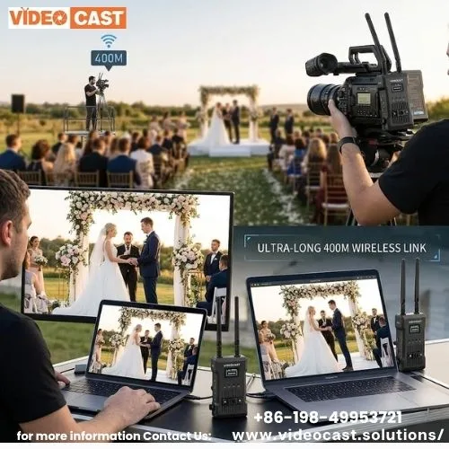 Wireless Video Transmission System for Cameras — 400m HDMI Transmitter