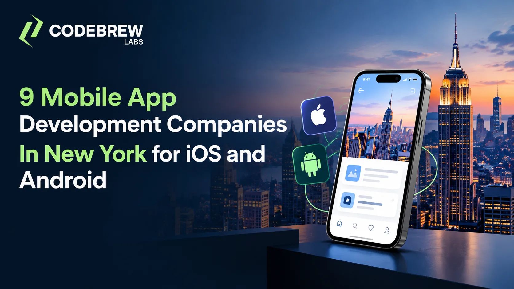 9 Mobile App Development Companies in New York for iOS and Android