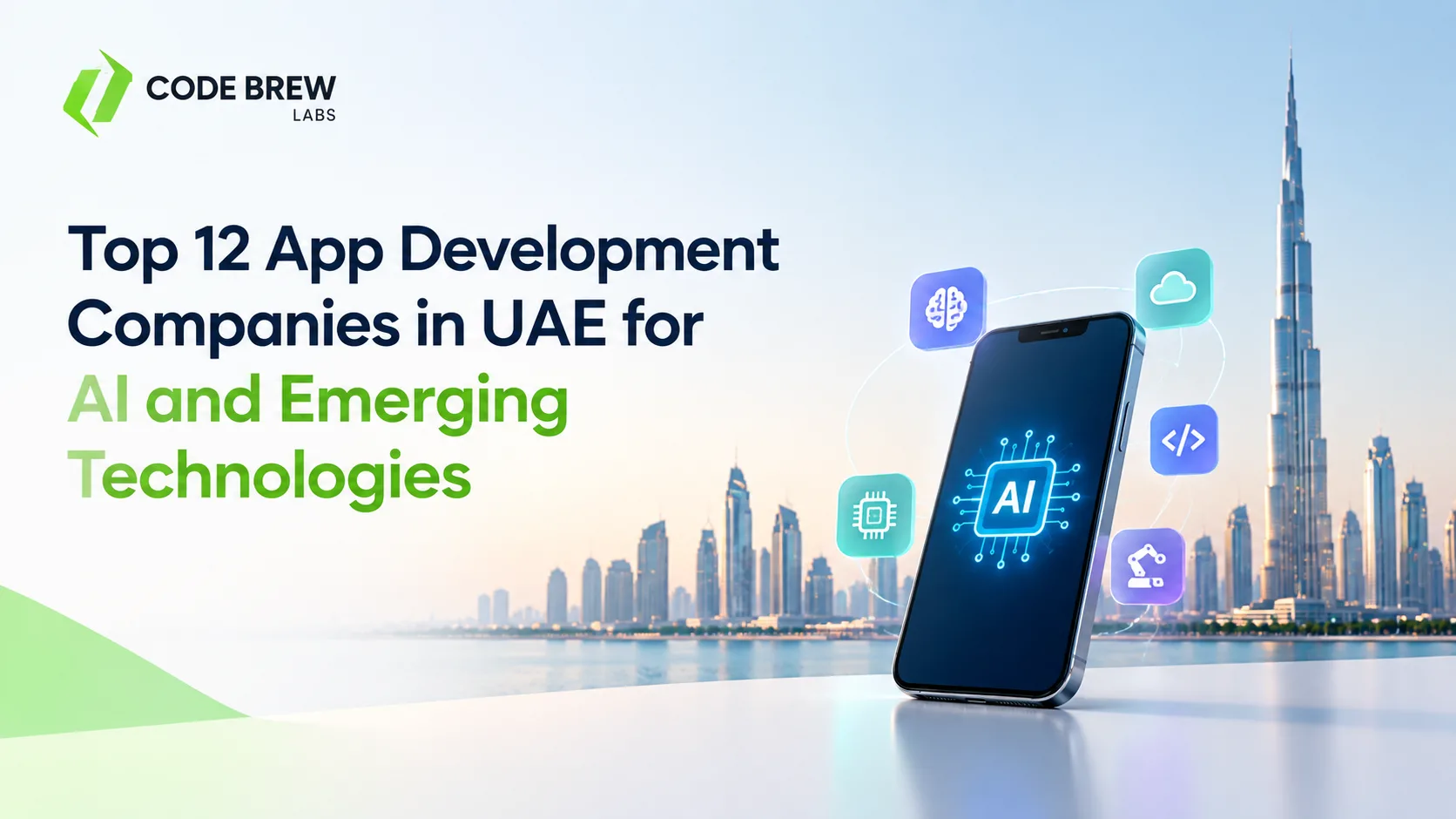 Top 12 App Development Companies in UAE for AI and Emerging Technologies