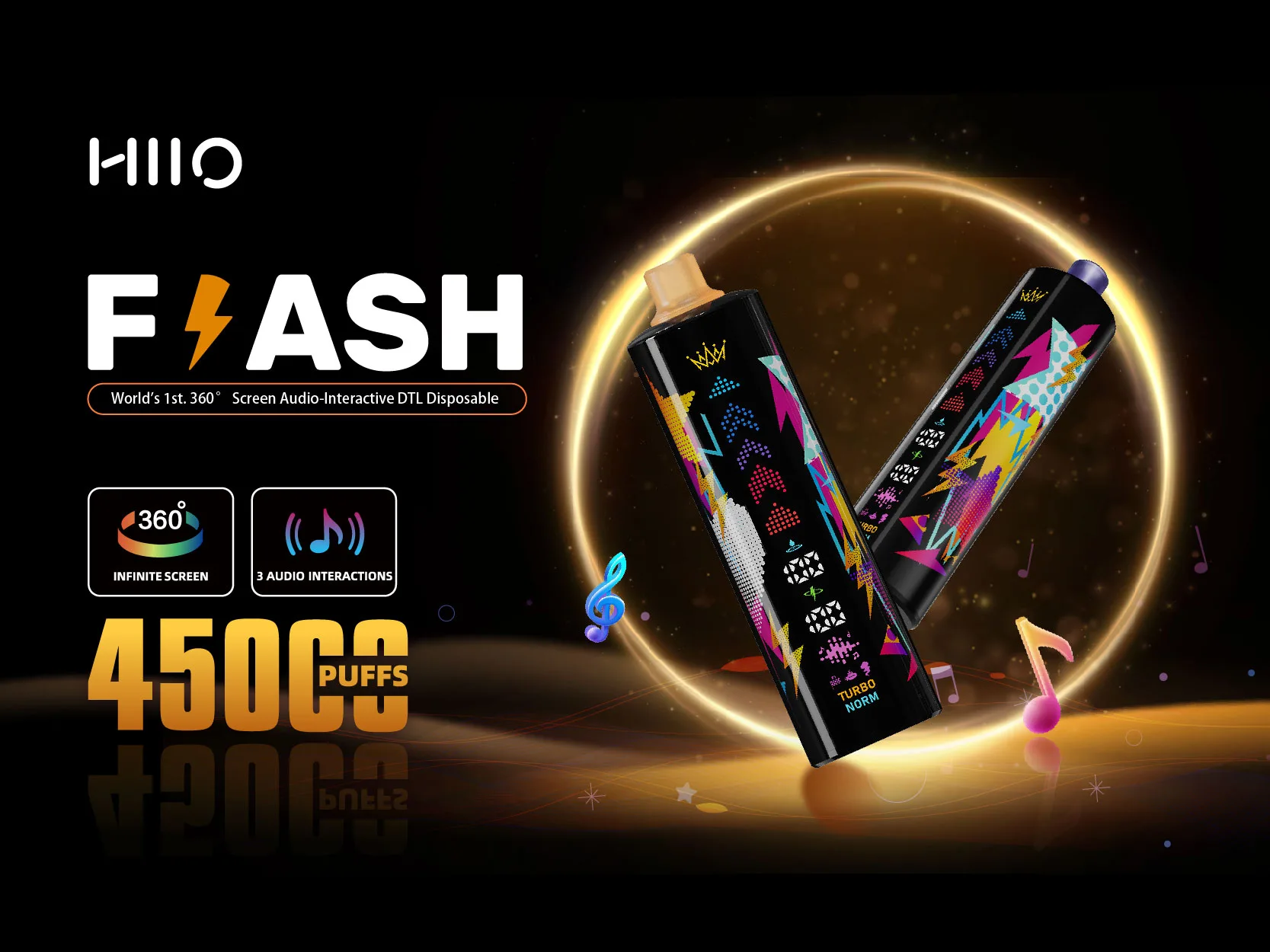 The Architecture of Immersion: How the HIIO FLASH 45000 Redefines the 2026 Vaping Landscape