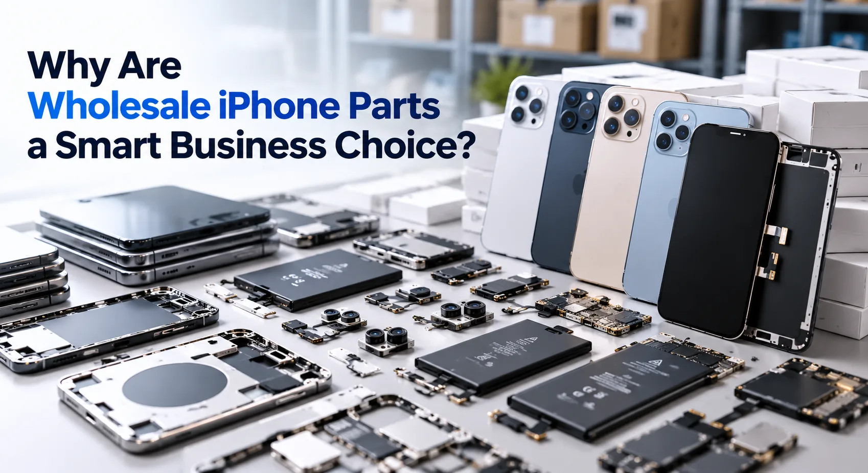 Why Are Wholesale iPhone Parts a Smart Business Choice?