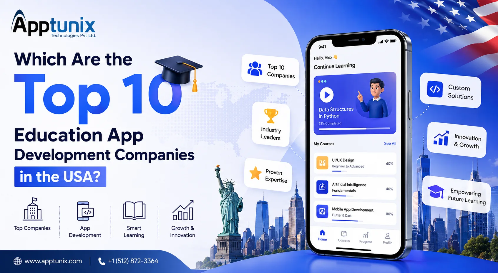 Which Are the Top 10 Education App Development Companies in the USA?