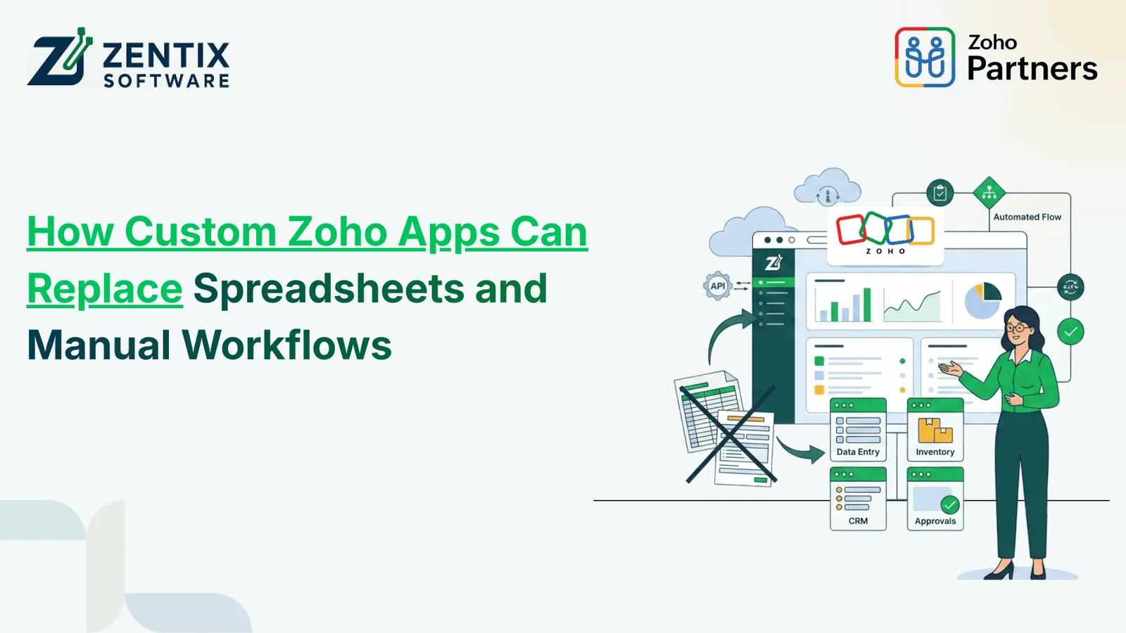 Replace Spreadsheets and Manual Workflows With Zoho Creator Apps